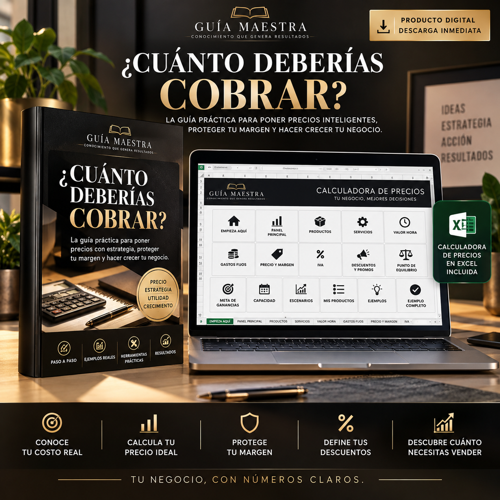 ¿Cuánto deberías cobrar?